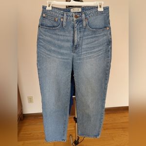Madewell Curvy Classic straight jeans